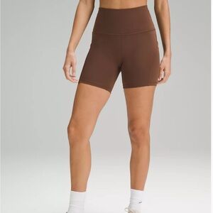 Lululemon Wunder Train High-Rise Short with Pockets 6"